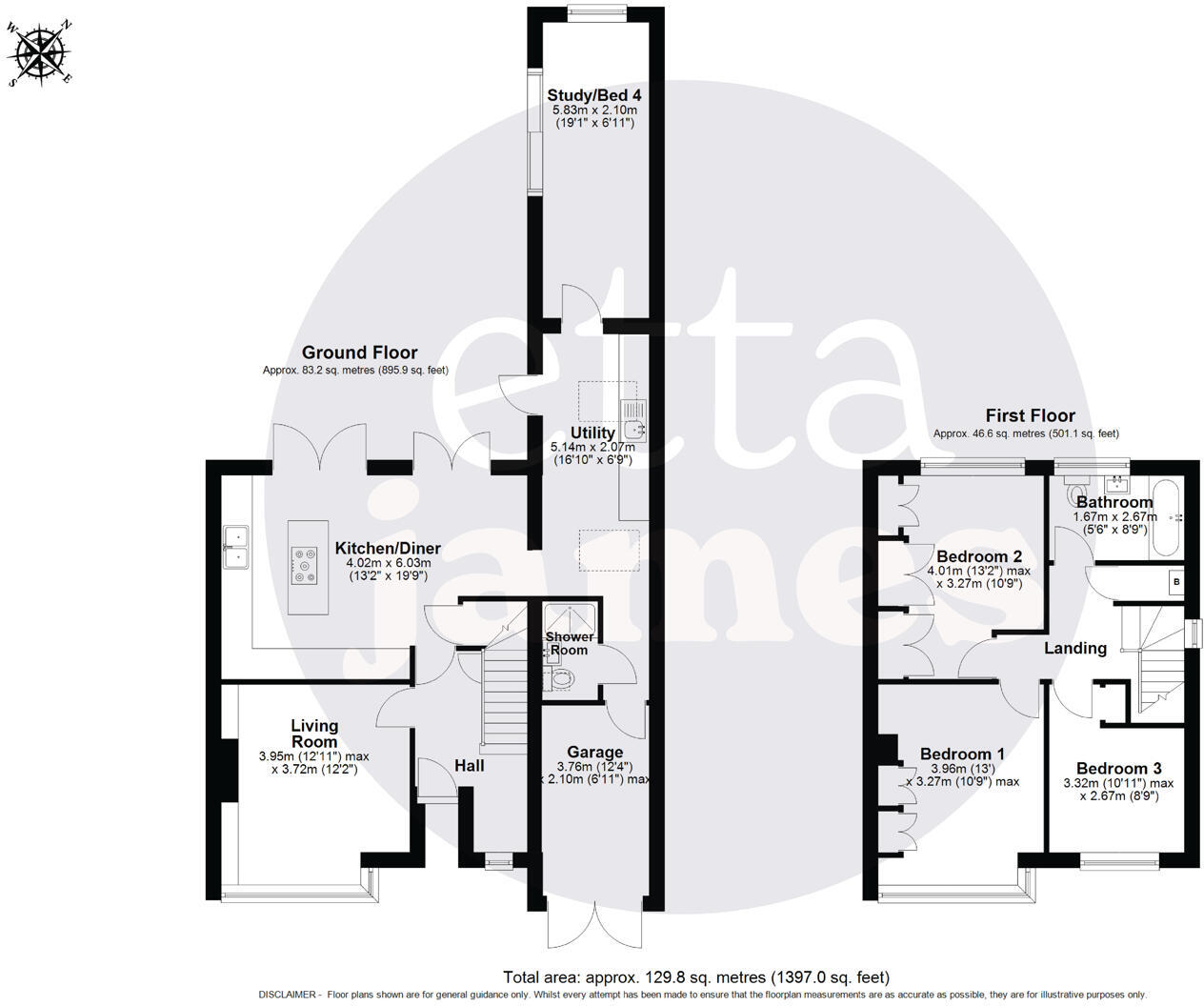 Stirling Avenue, Leamington Spa floorplan