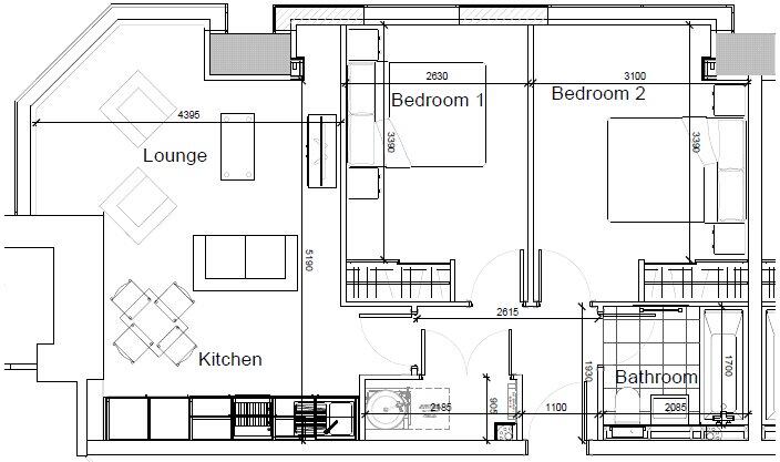 Broadway Residences, 105 Broad Street, Birmingham, West Midlands, B15 floorplan