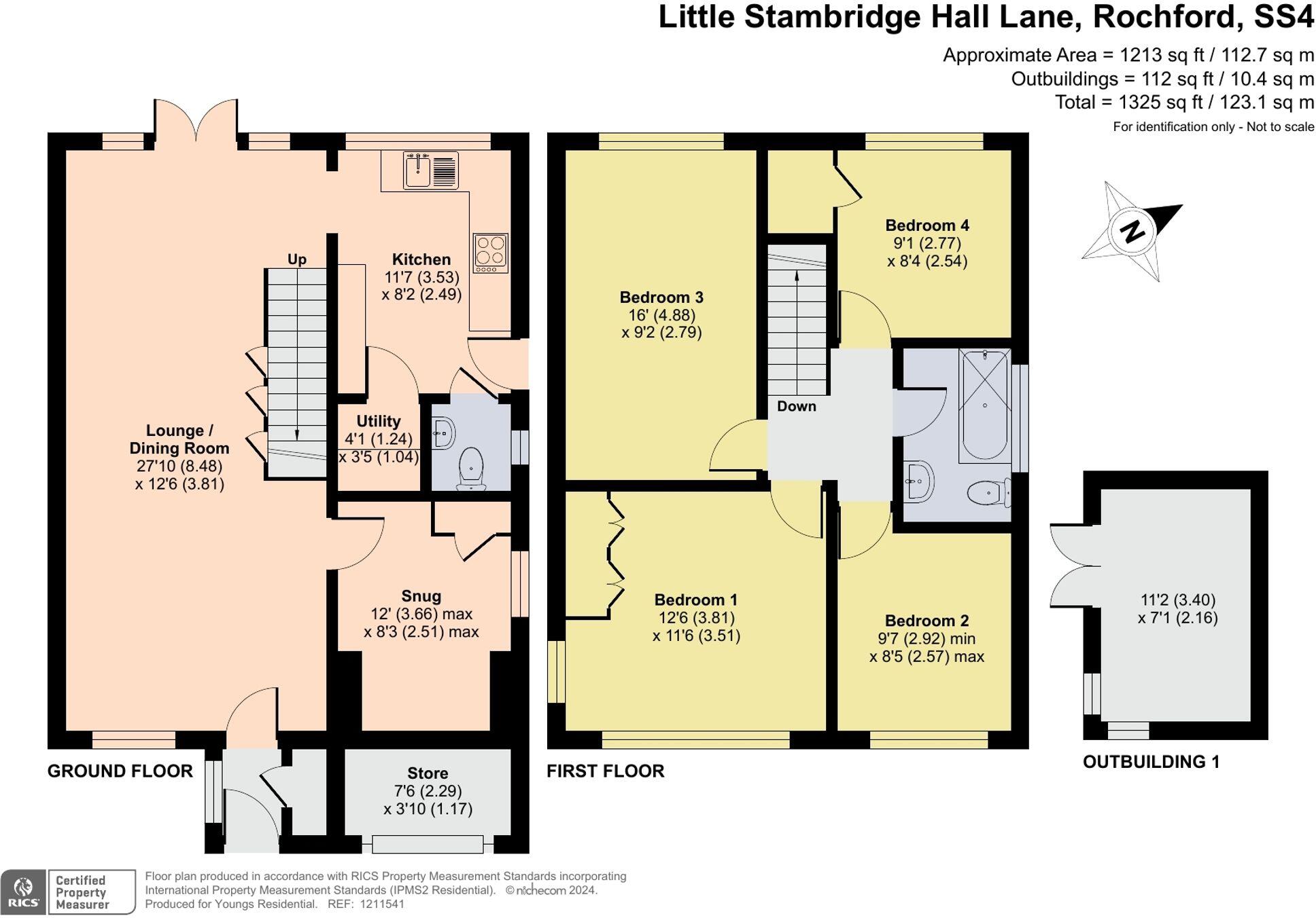Little Stambridge Hall Lane, Rochford, SS4 floorplan