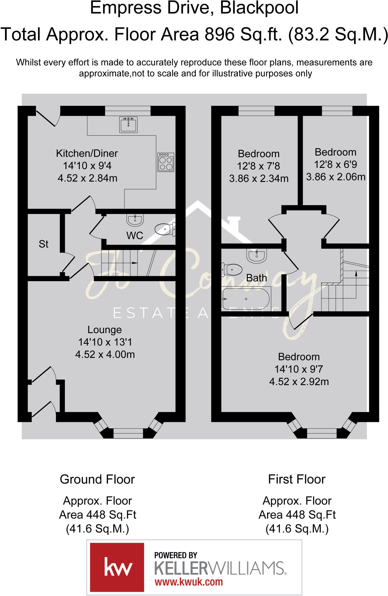 Empress Drive, Blackpool floorplan
