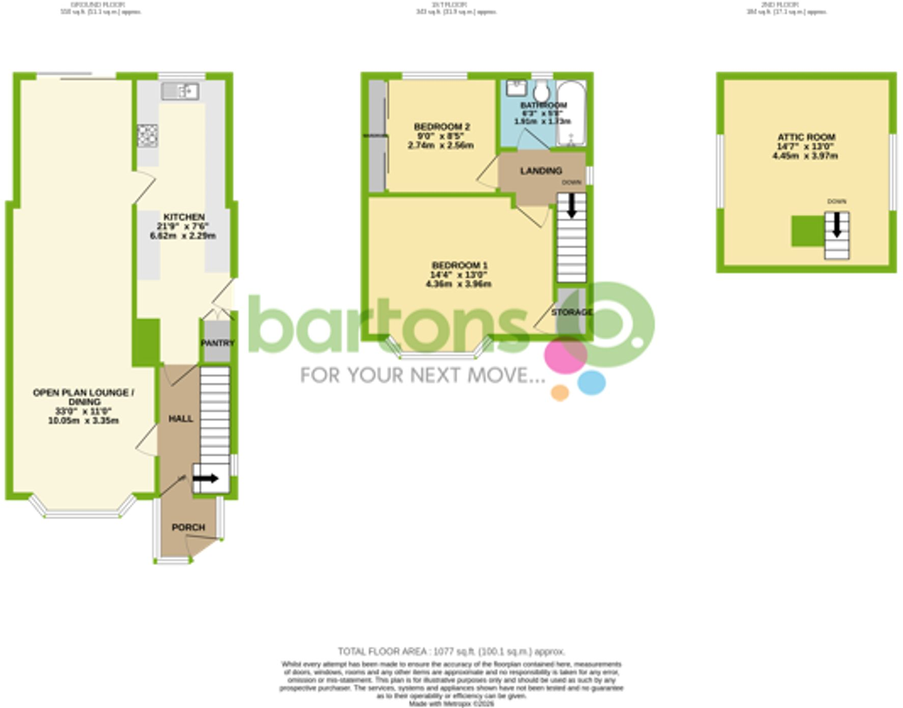 Leedham Road, Rotherham, S65 floorplan