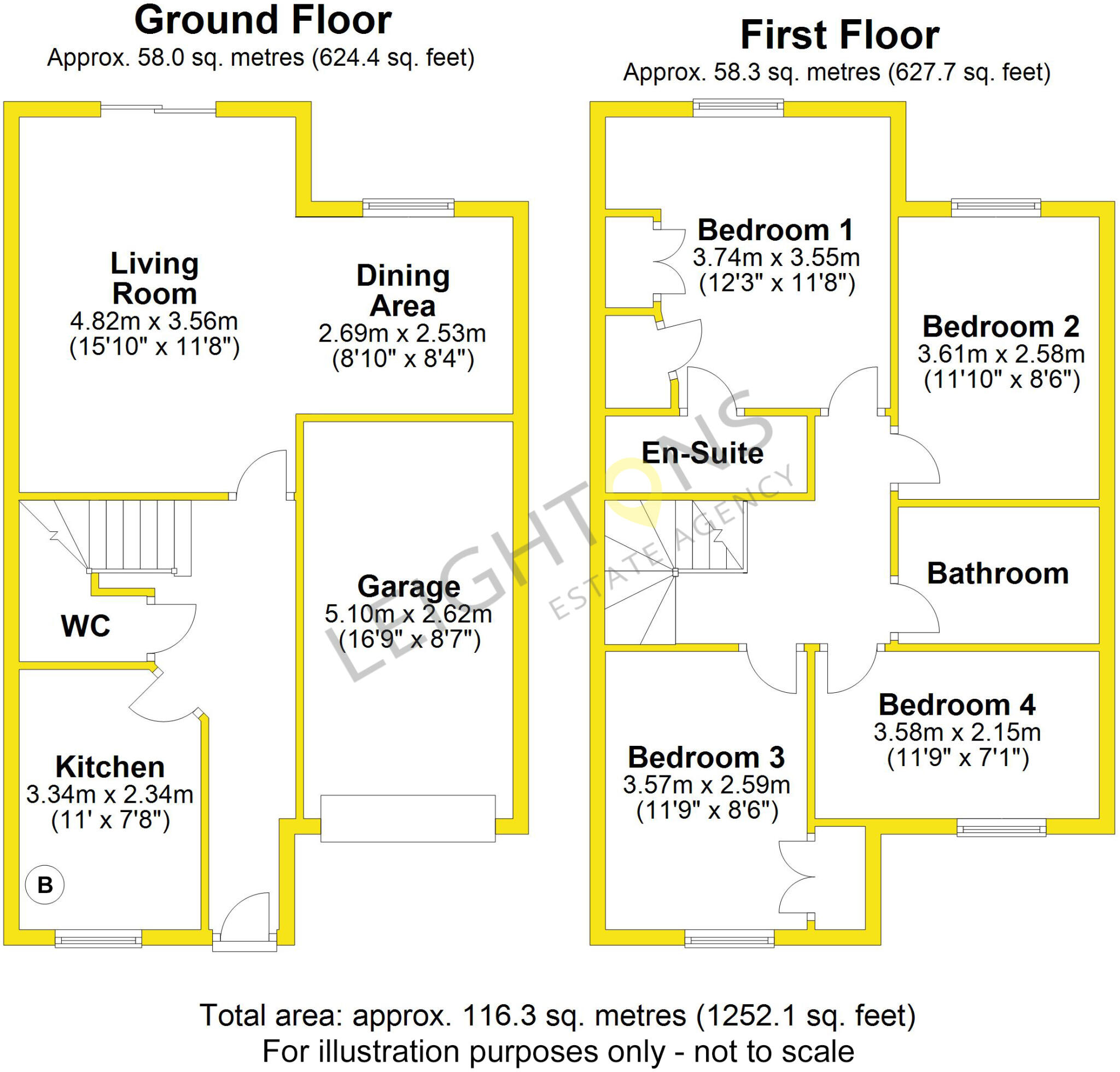 Sycamore Grove, Eastburn, BD20 floorplan
