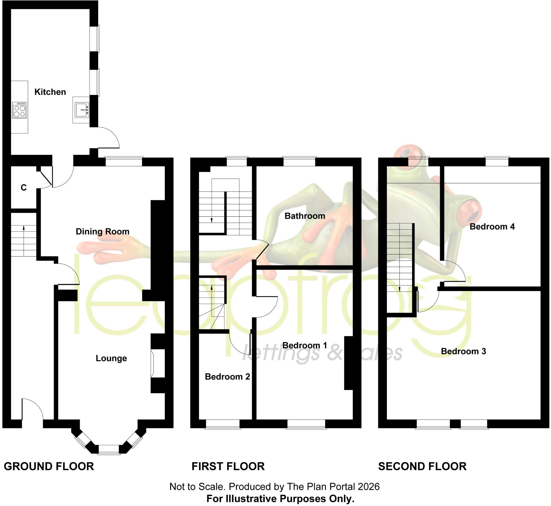 West Road, TS13 floorplan