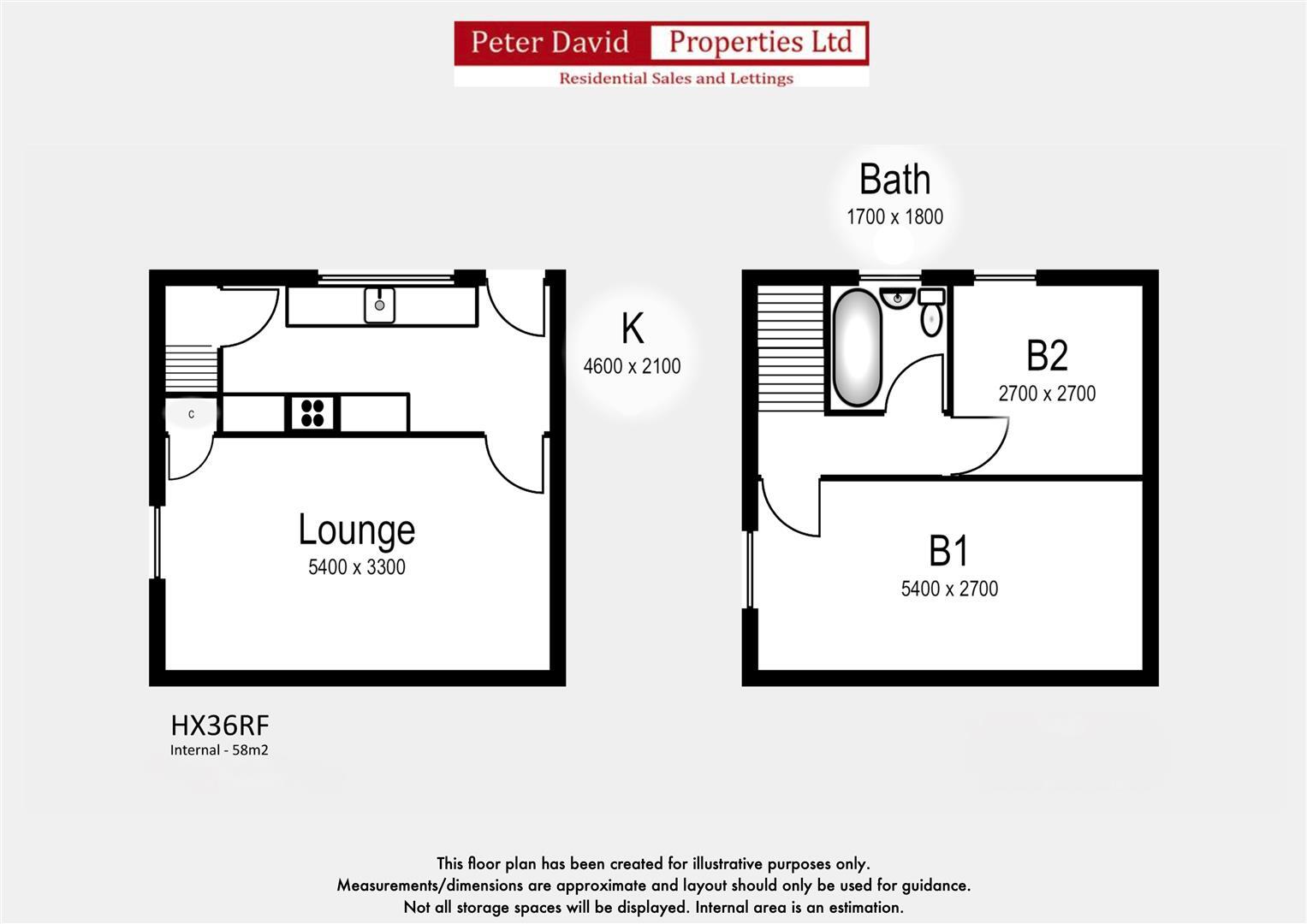 Walton Buildings, Halifax floorplan