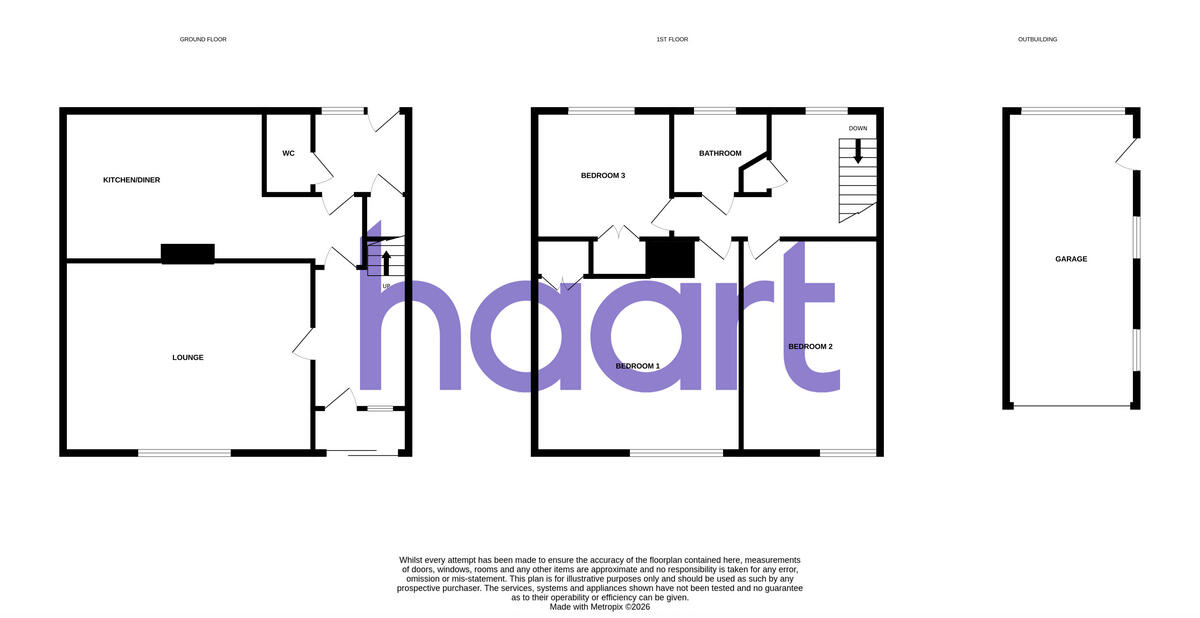 Clarendon Grove, Orpington floorplan
