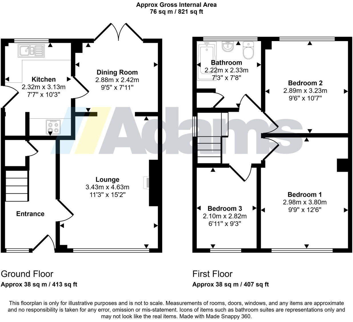 Parkland Close, Appleton Thorn, Warrington, Cheshire floorplan
