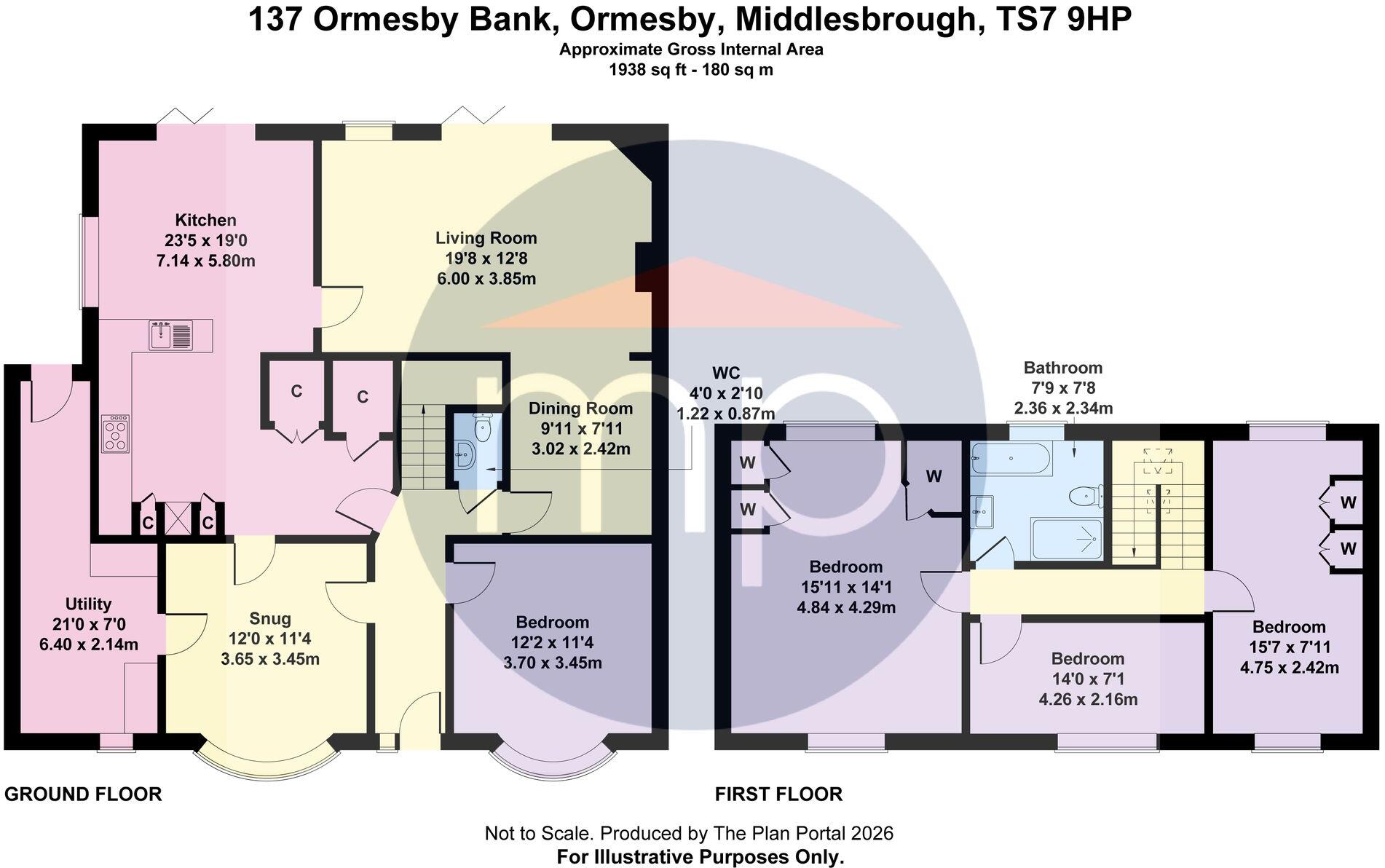 Ormesby Bank, Ormesby, TS7 floorplan
