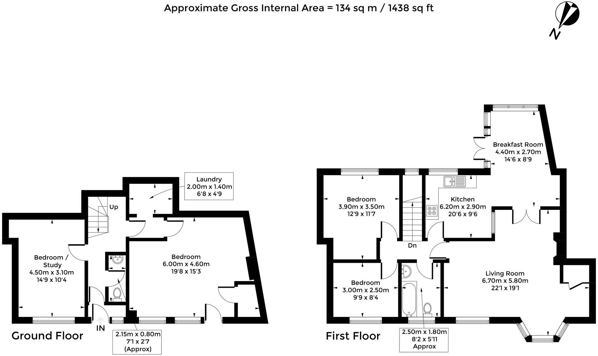 Brook Hill, Woodstock, OX20 floorplan