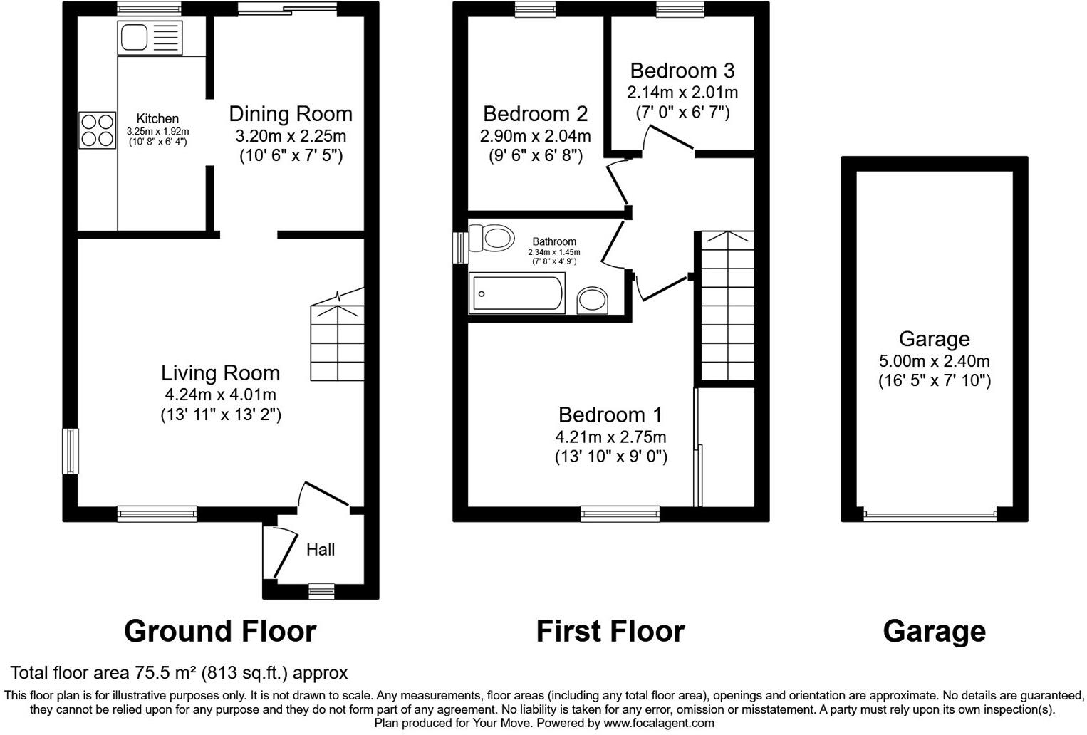 Ashenden Walk, Tunbridge Wells, Kent, TN2 floorplan