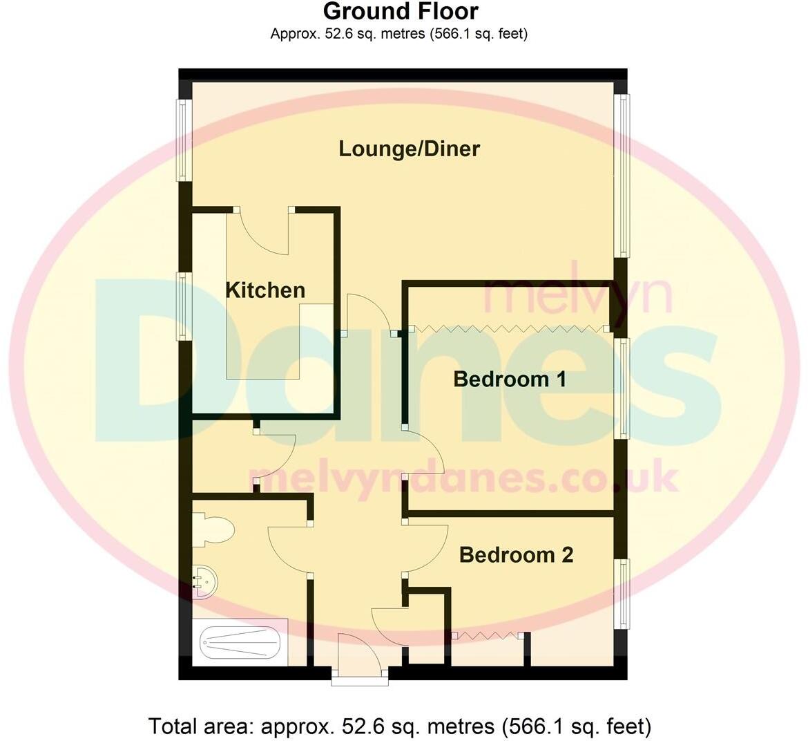 Lydon Court, Sheldon, Birmingham floorplan