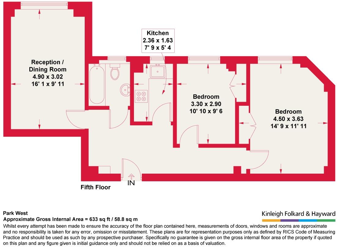 Edgware Road, Bayswater, London, W2 floorplan