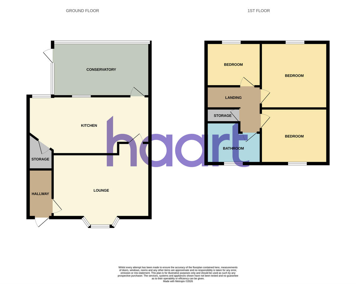Greenwood Avenue, Nottingham floorplan