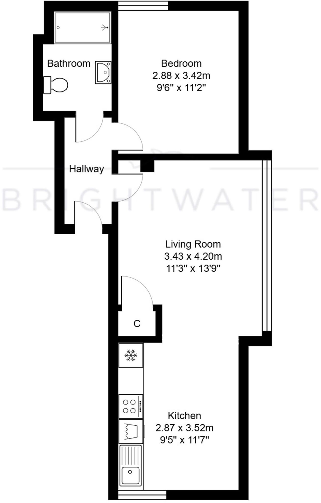 Christchurch Road, Farnham House, BH24 floorplan