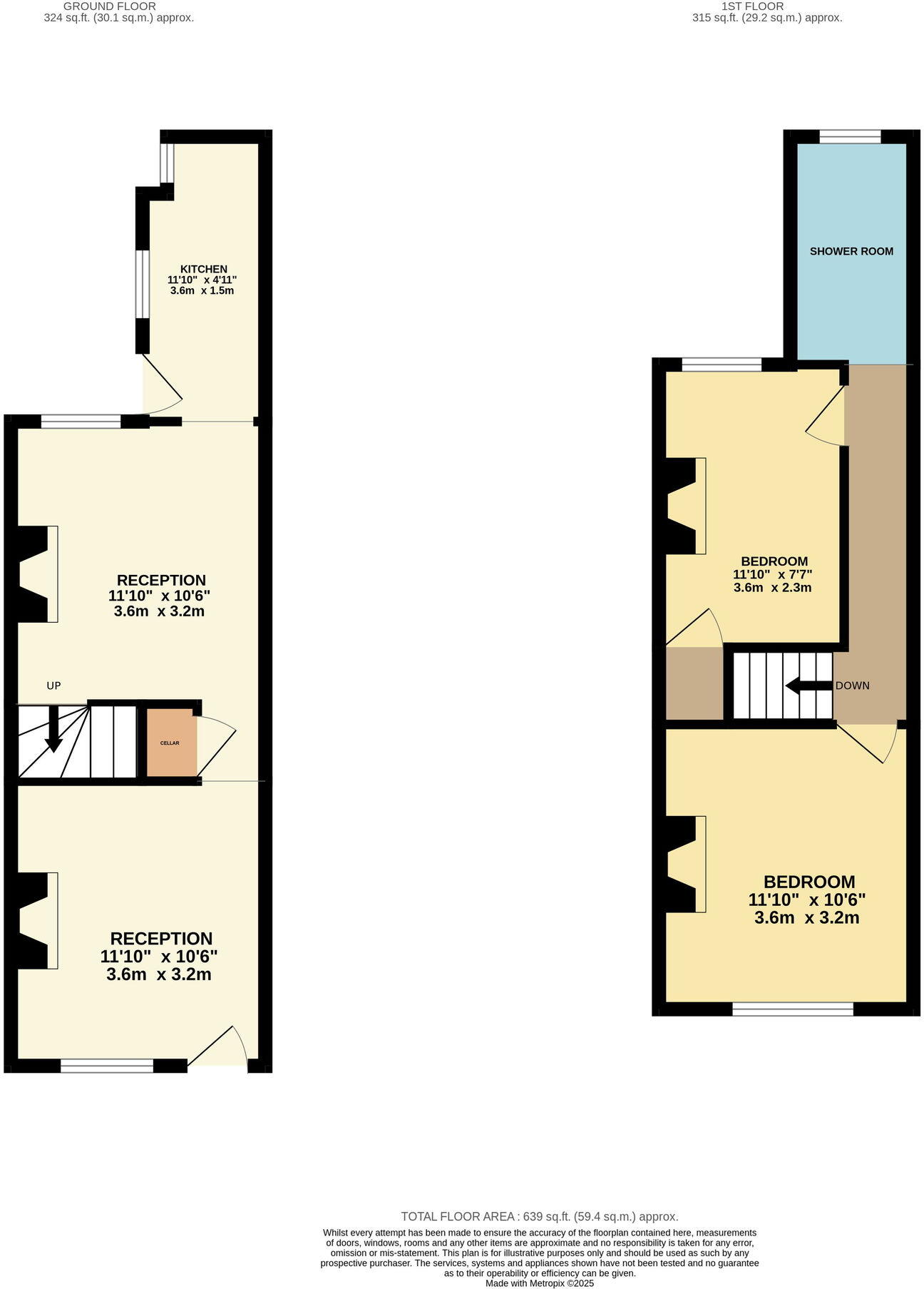 Myrtle Road, Leicester, LE2 1FT floorplan