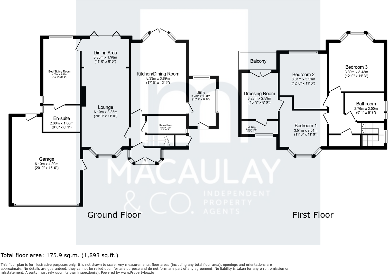 Southlands Grove, Bingley, BD16 1EF floorplan