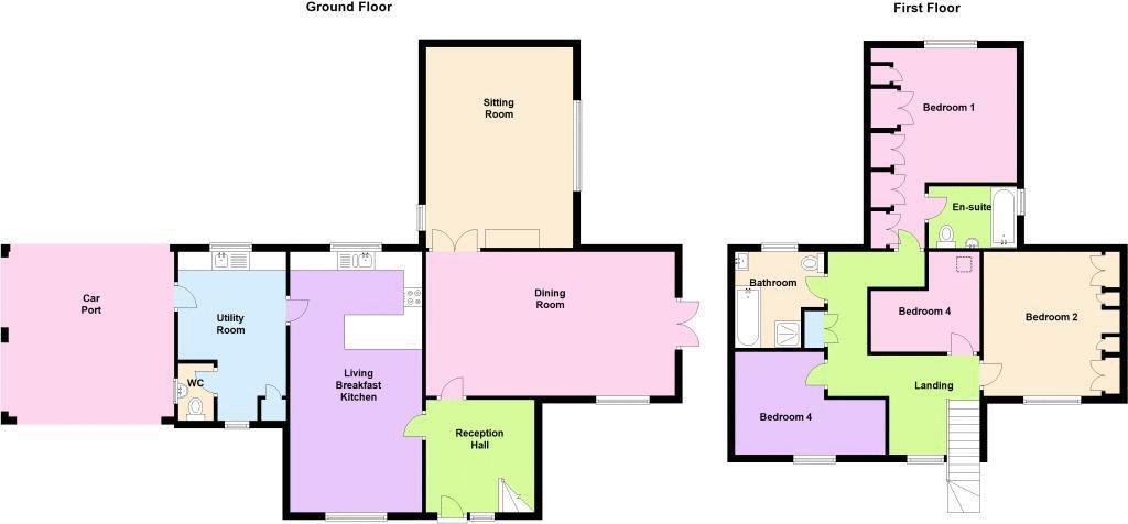 Cristed Cottage, Tattershall Road, Woodhall Spa floorplan