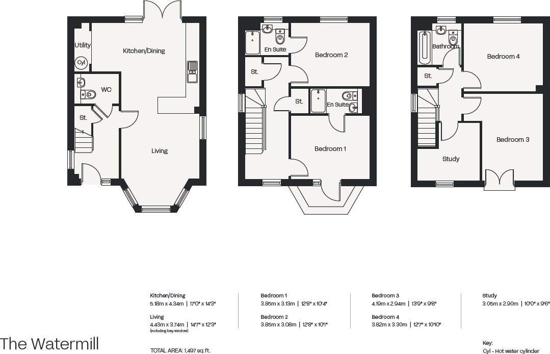 Gault Crescent, Cambridge, Cambridgeshire, CB1 floorplan
