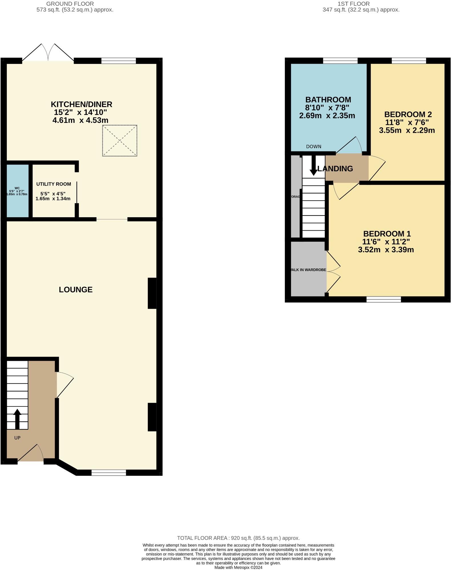 Portlock Road, Maidenhead, Berkshire, SL6 6DZ floorplan