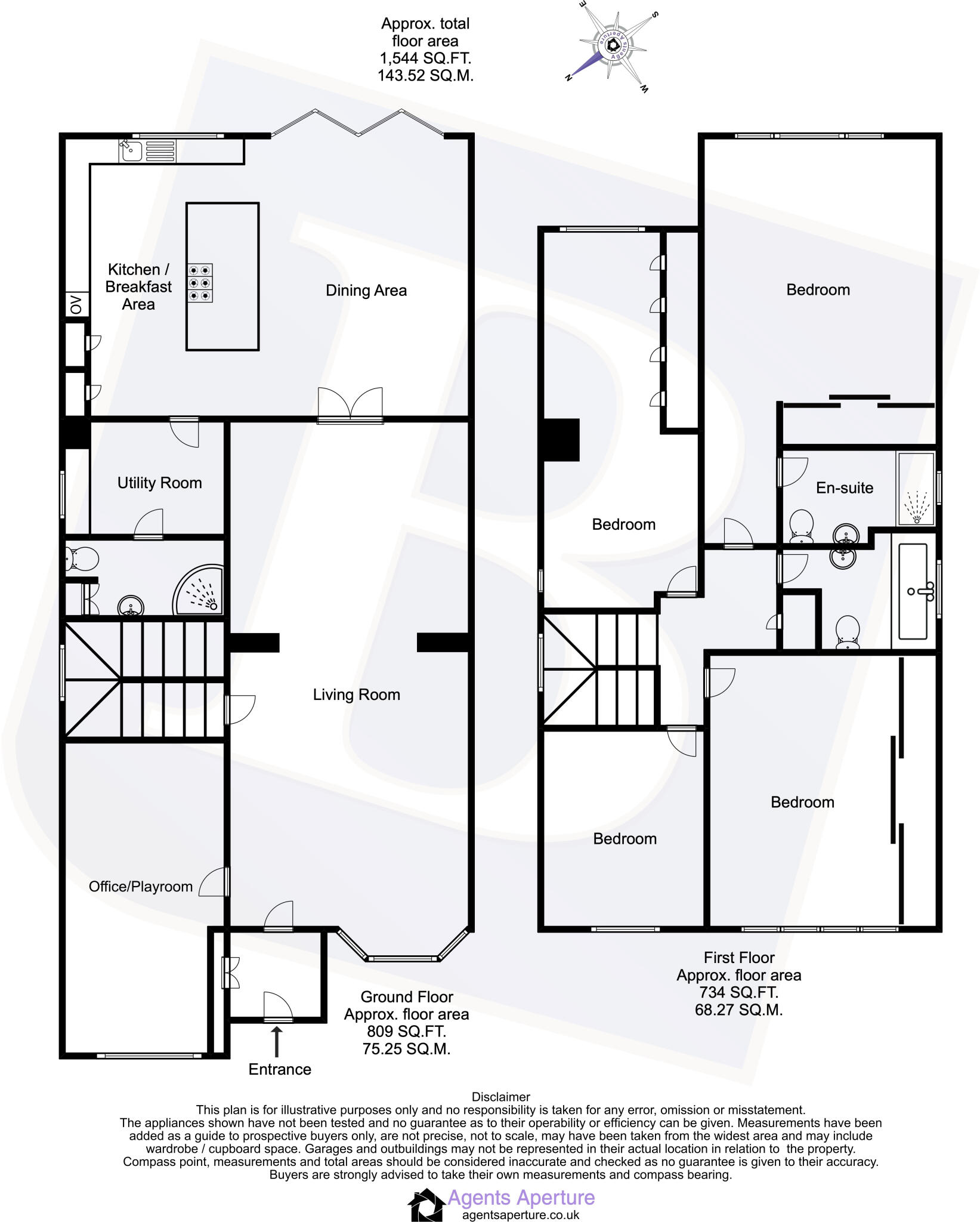 Caernarvon Close, Hornchurch, RM11 floorplan