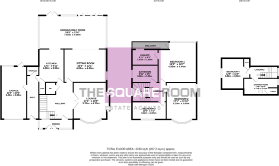 Cornwall Avenue,  North Shore, FY2 floorplan