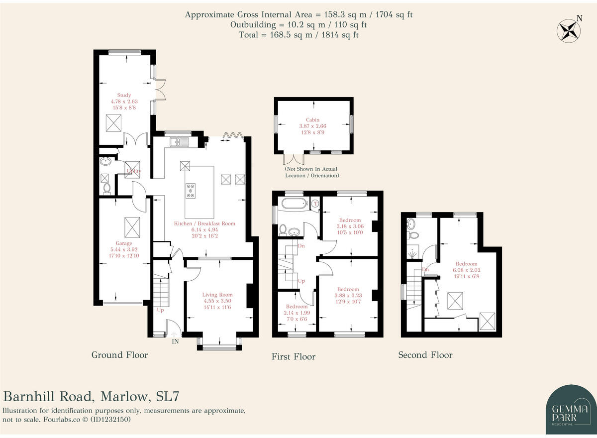 Barnhill Road, Marlow, SL7 floorplan