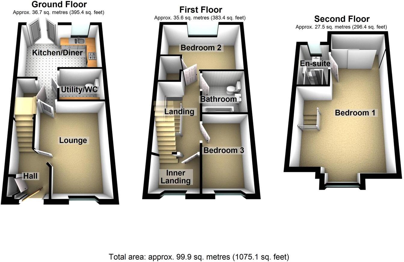 Nicholls Avenue, Market Harborough floorplan