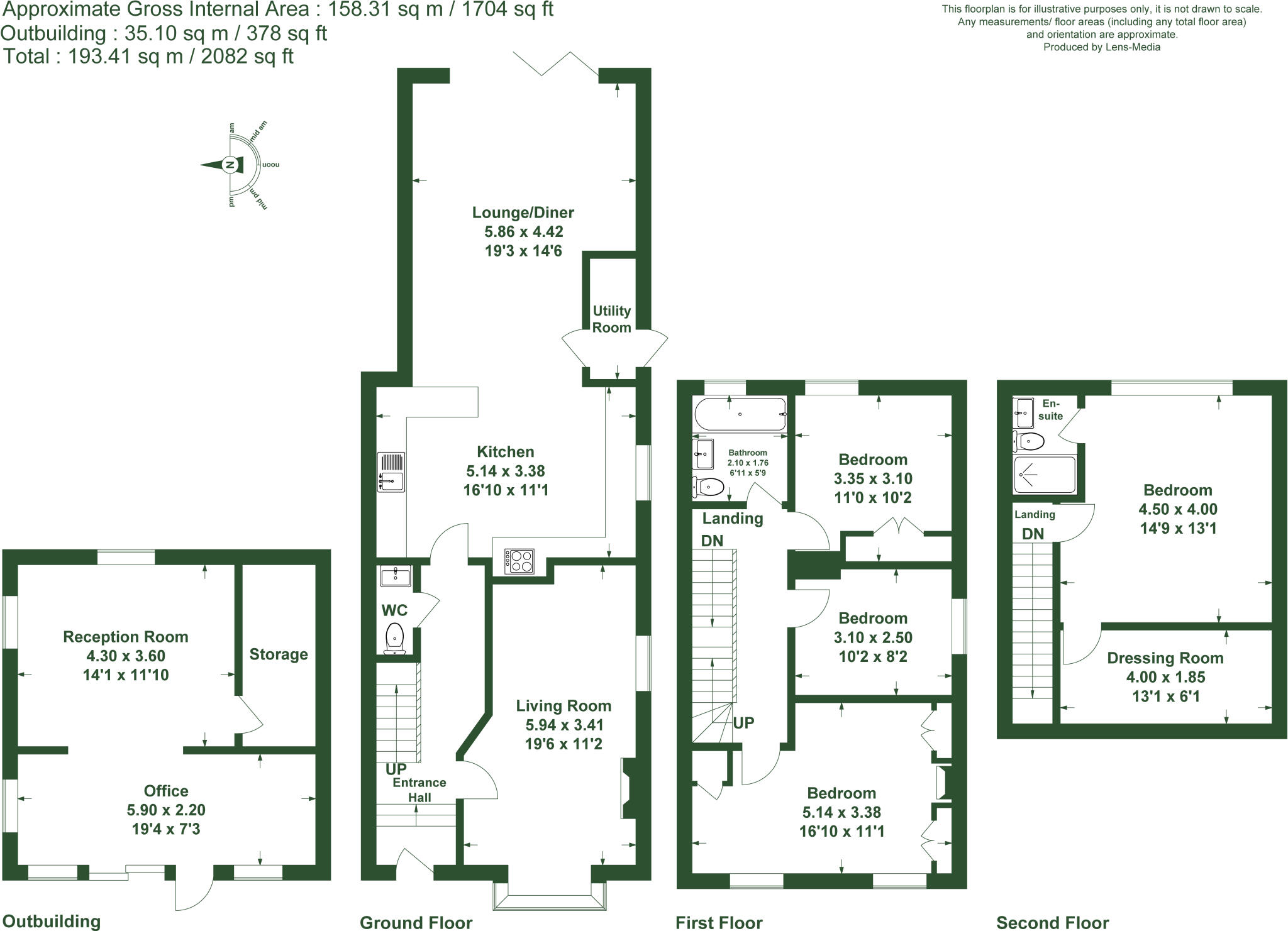 Park Avenue, New Longton, Preston, Lancashire floorplan