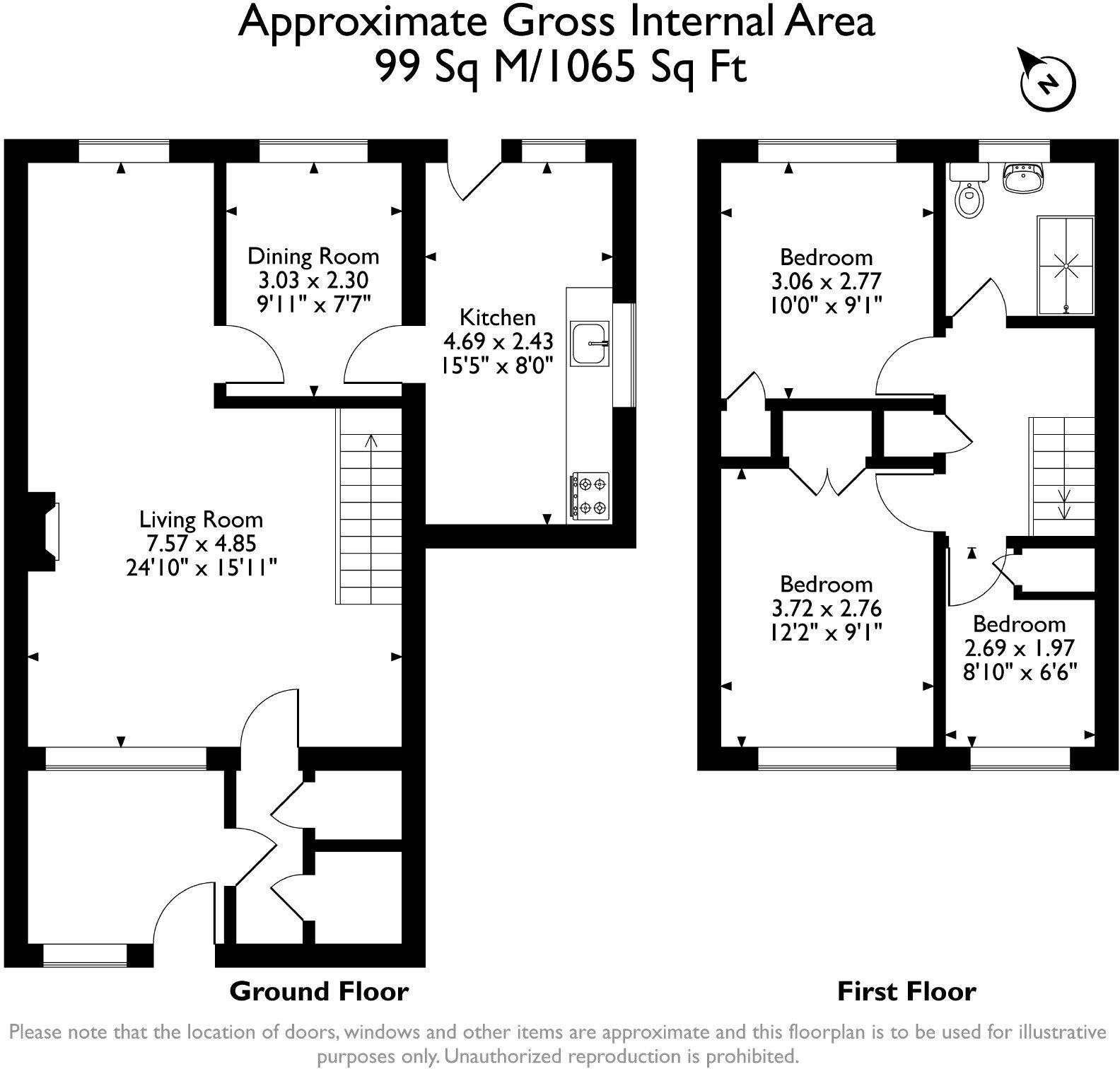 Maple Avenue, Bulwark, Chepstow floorplan
