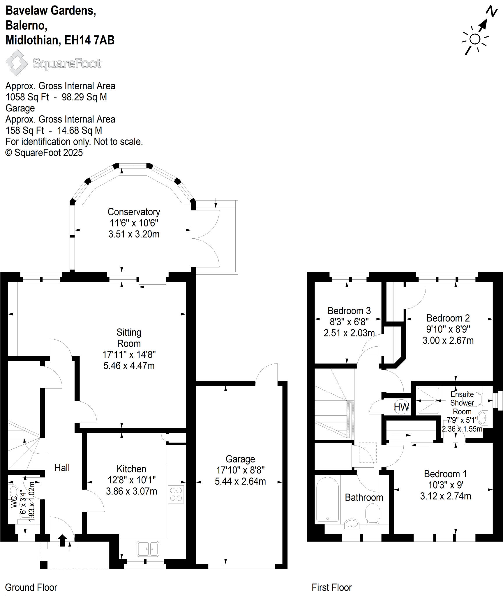 36, Bavelaw Gardens, Balerno, EH14 floorplan
