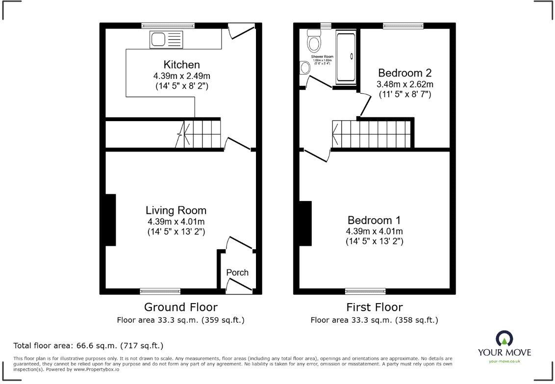 Coomassie Street, Radcliffe, Manchester, Greater Manchester, M26 floorplan