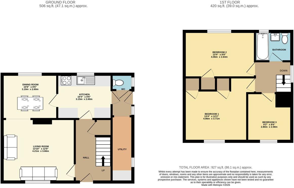 Moorclose Road, Workington, CA14 floorplan