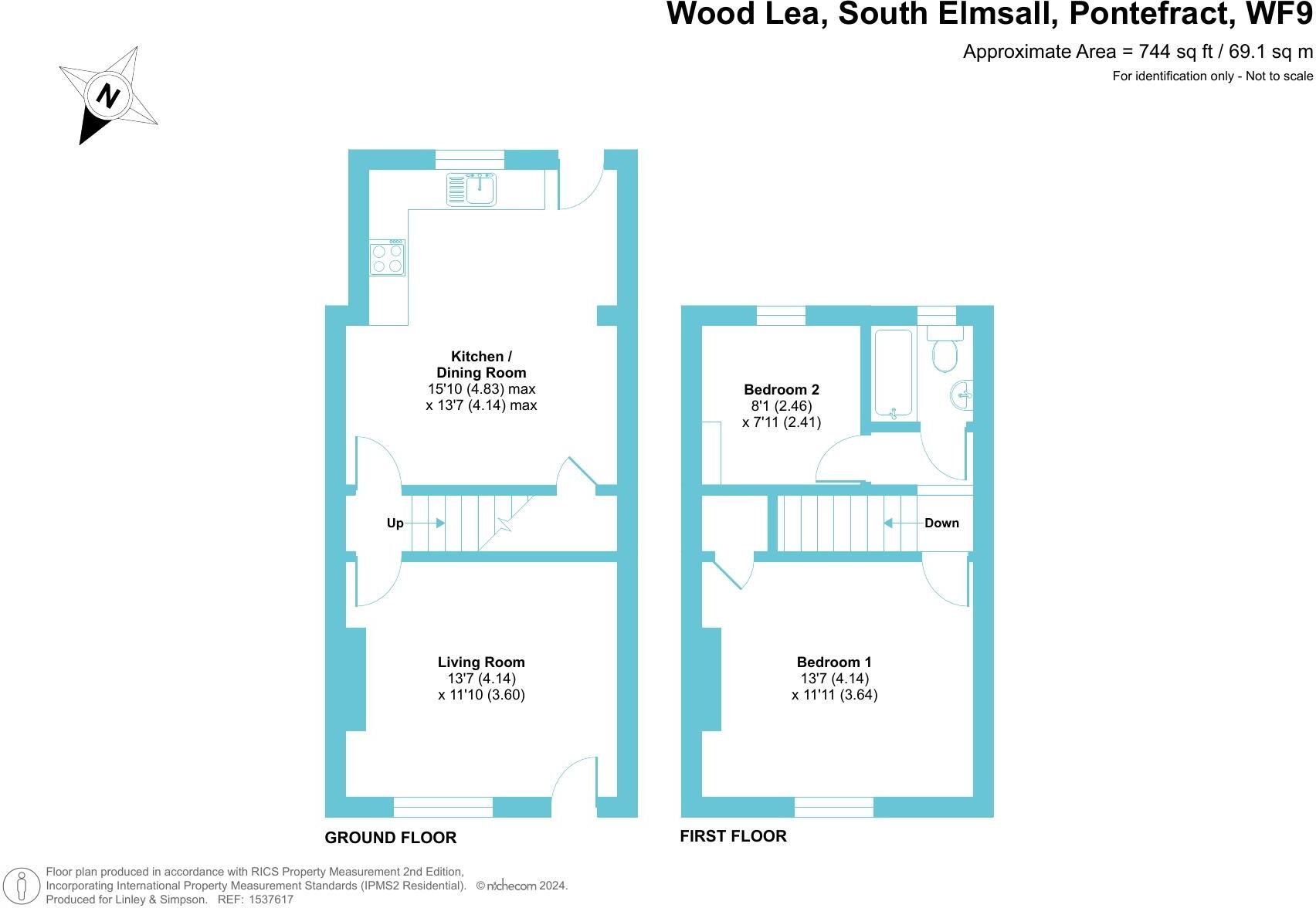 Wood Lea, South Elmsall, Pontefract, West Yorkshire, WF9 floorplan
