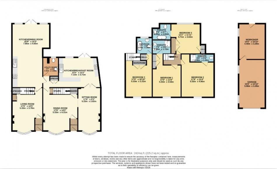 Eden House, 119/120, Eastgate, Pickering,  floorplan