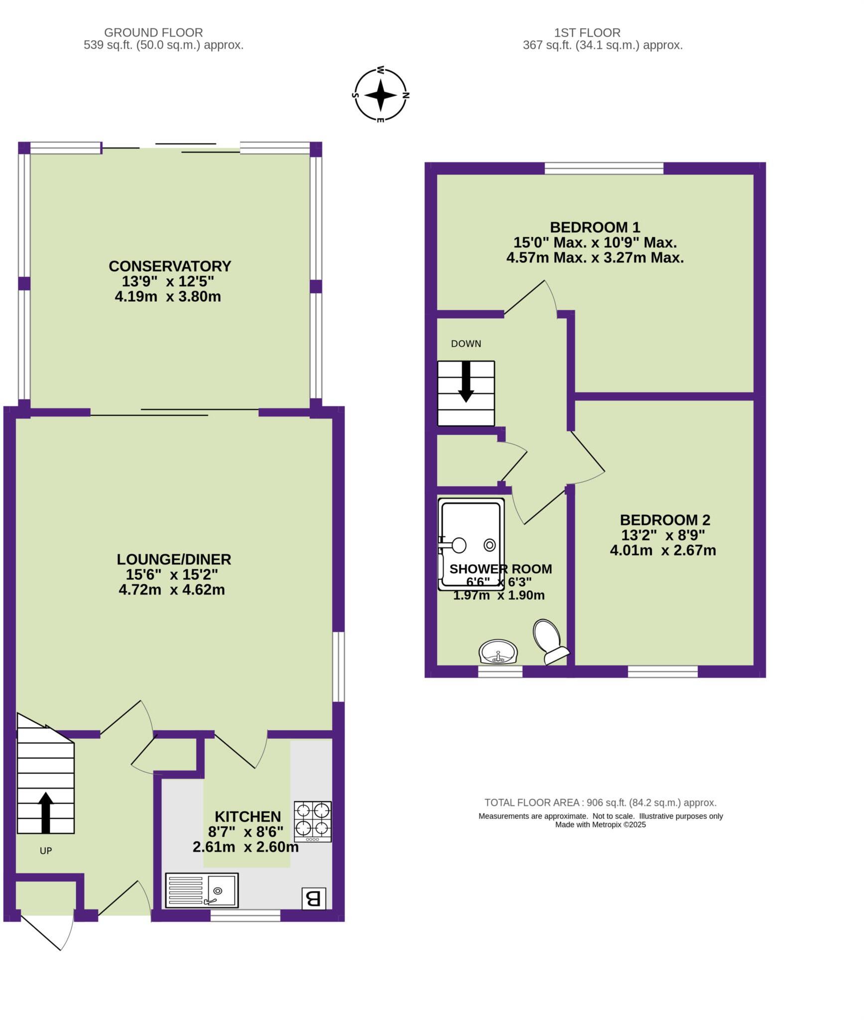 St Johns Close, Colyton floorplan