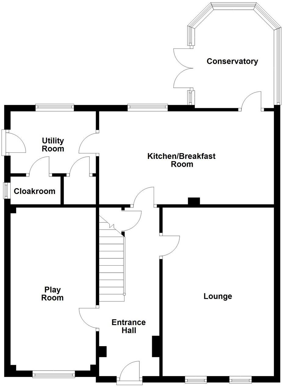 Lavender Drive, Spalding, Lincolnshire floorplan