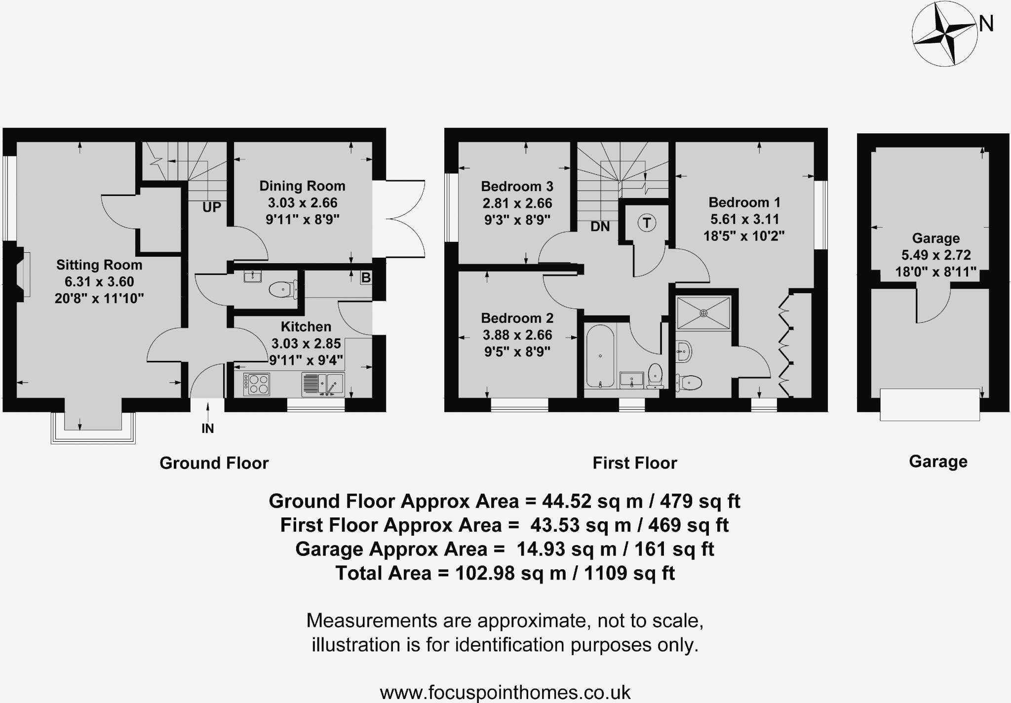 Hart Close, Banbury floorplan