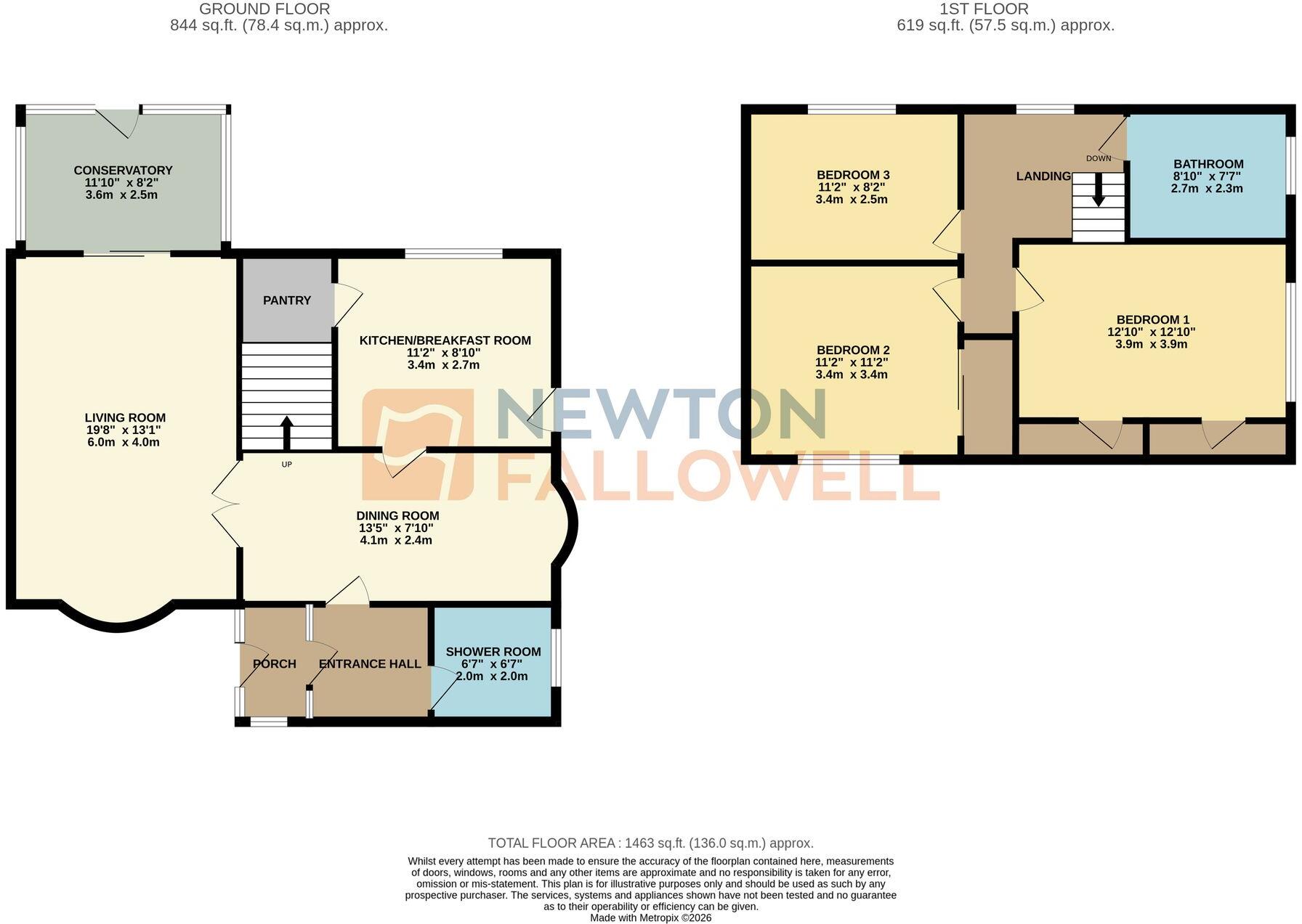 Biggin Hill Road, Leicester, LE5 floorplan