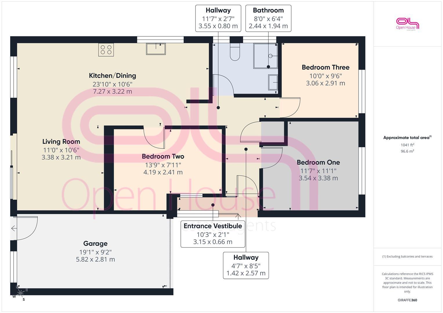Keymer Avenue, Peacehaven floorplan
