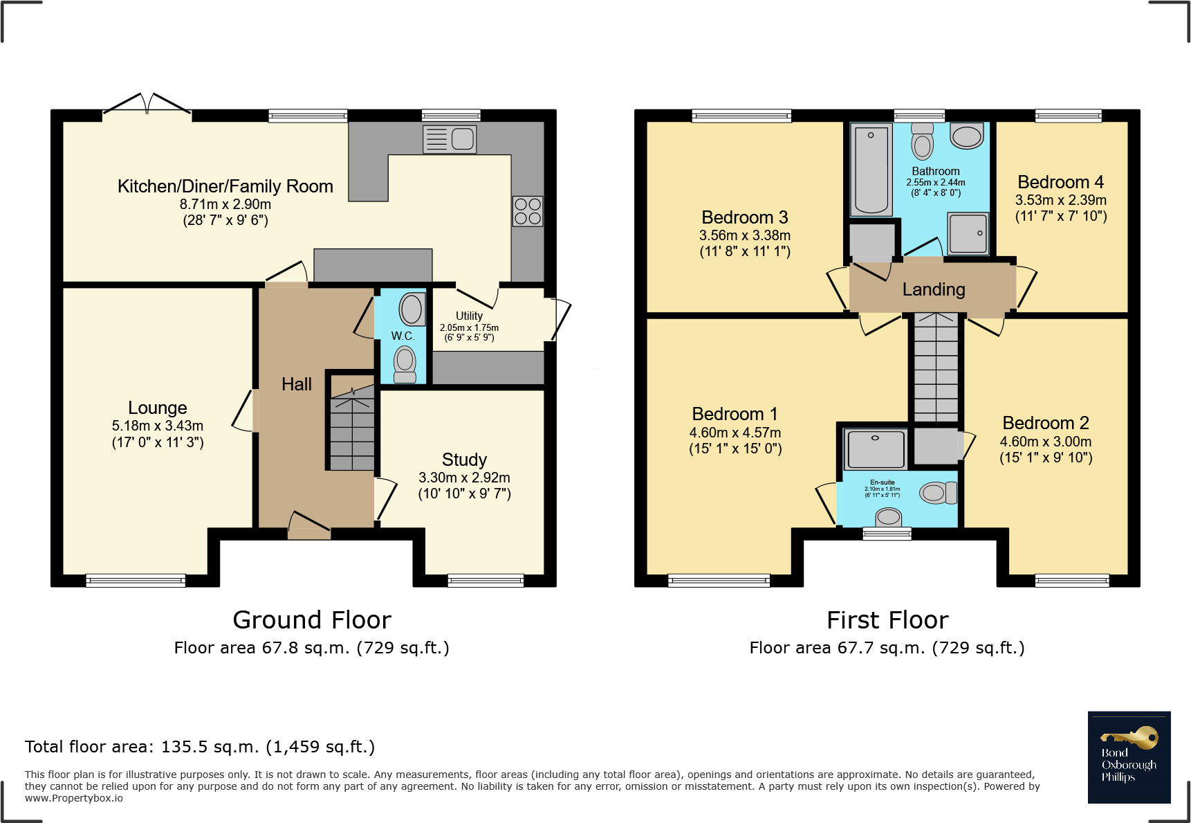 Cross Park, Buckland Brewer, Bideford floorplan
