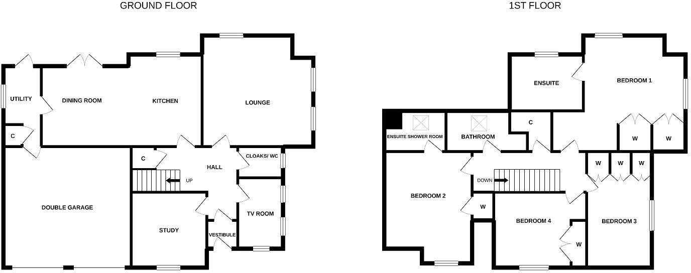 8 Colliers Way, Whins of Milton, FK7 floorplan