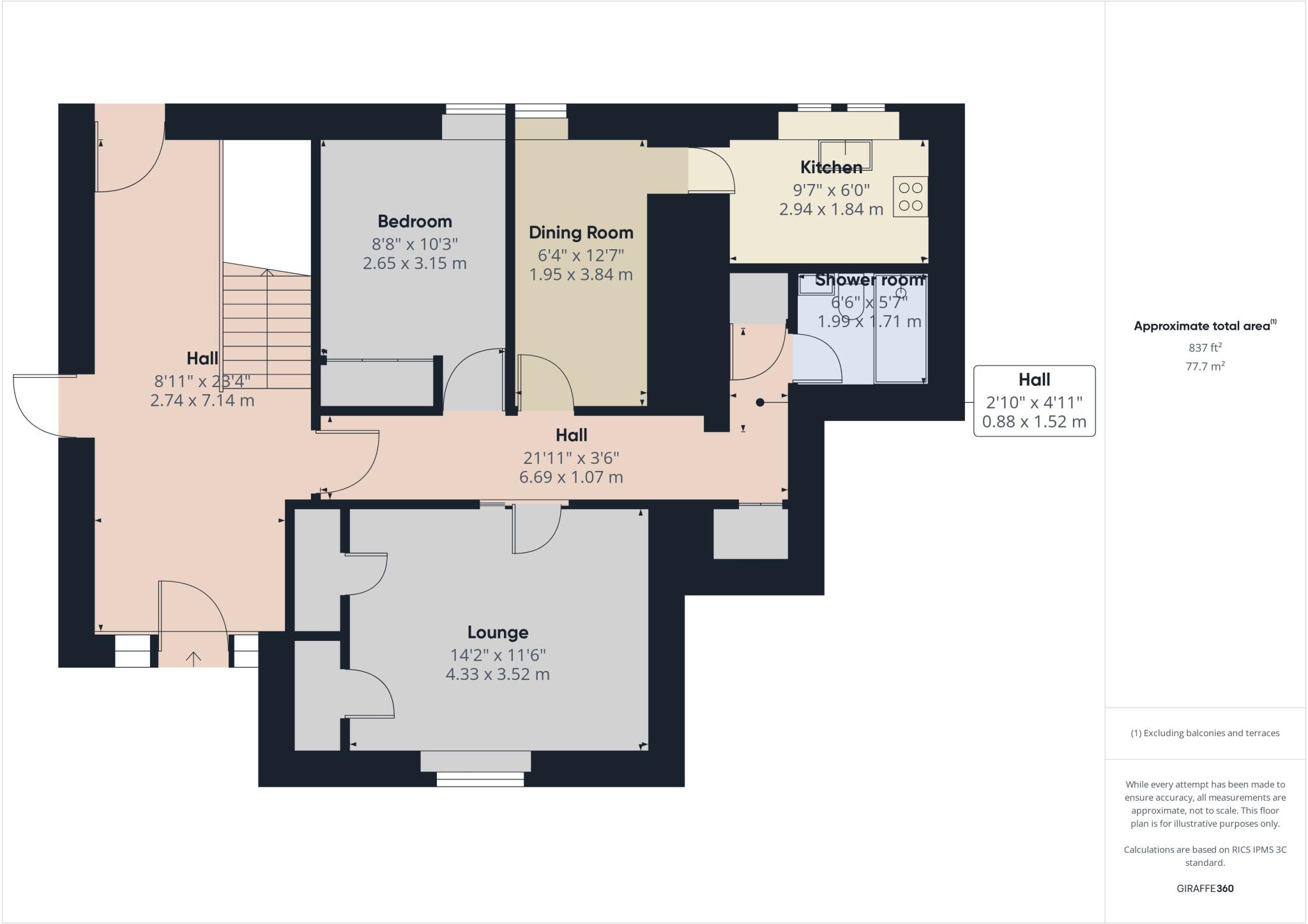 5, Bellmhor Court, Campbeltown floorplan