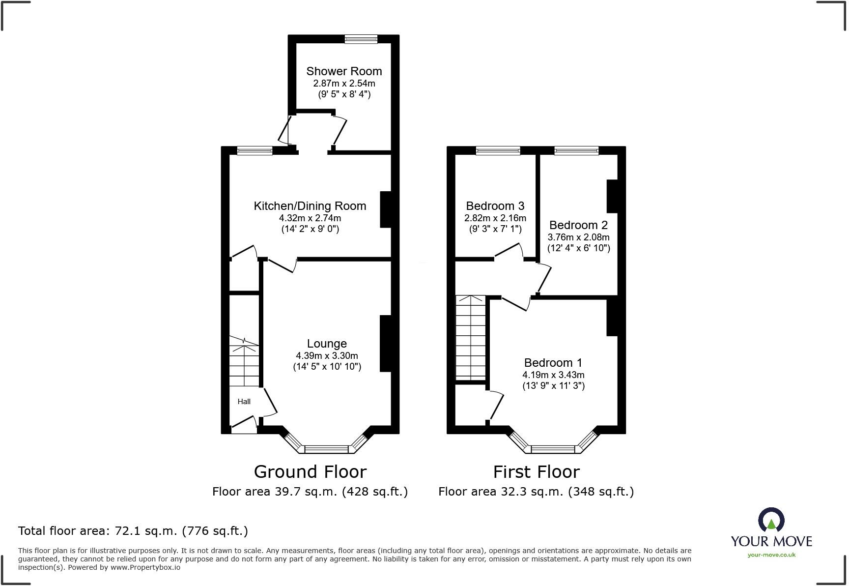 Cottall Avenue, Chatham, Kent, ME4 floorplan