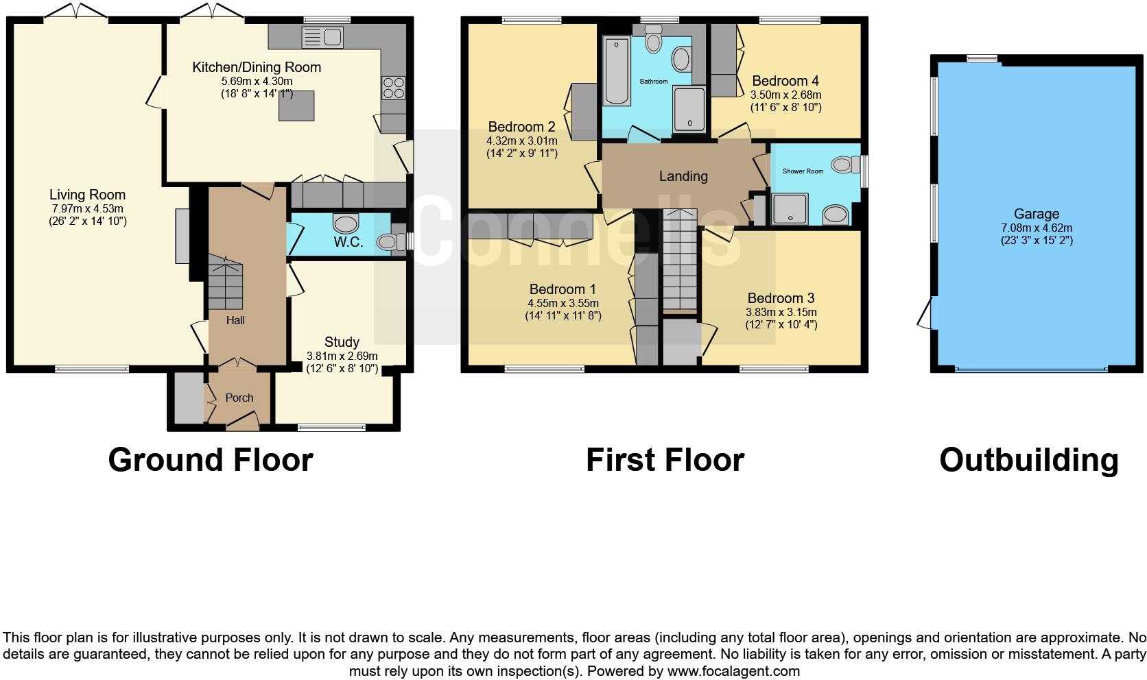 Stonehill Lane, Southmoor, Abingdon floorplan