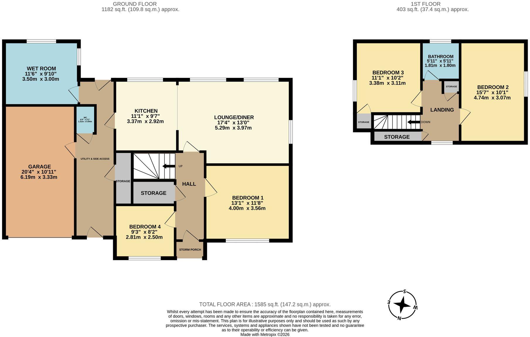 Craven Street, Melton Mowbray, LE13 floorplan