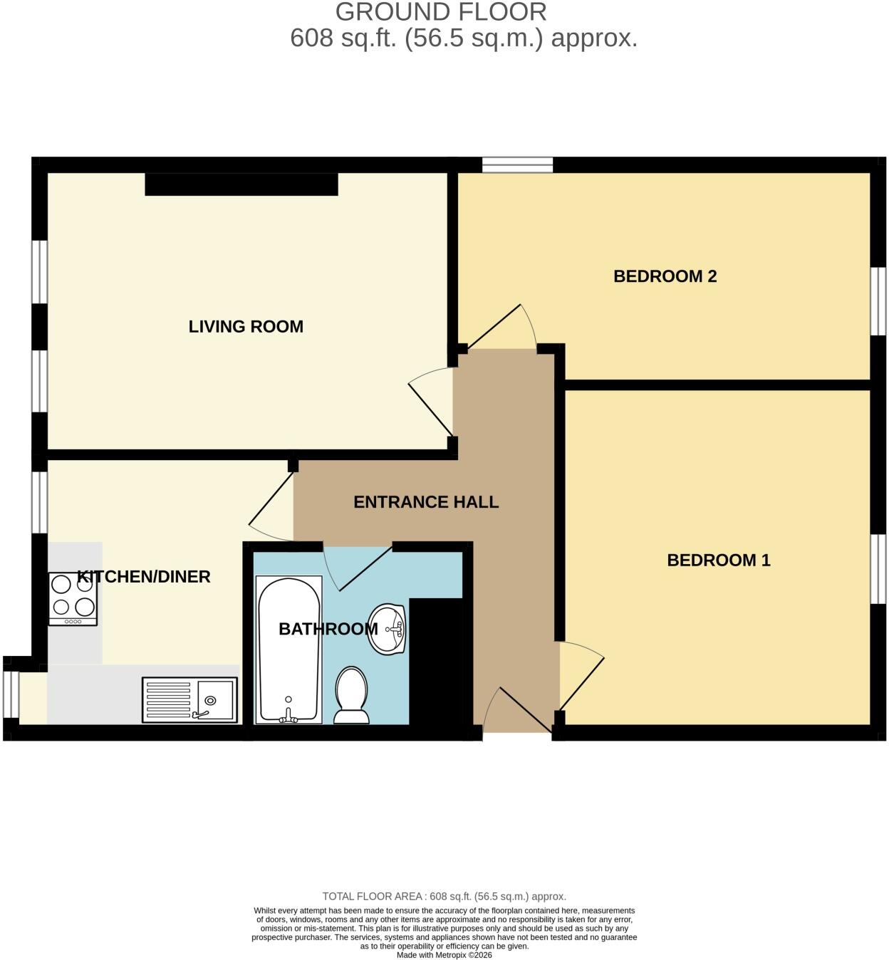 Station Road, Staplehurst, TN12 floorplan