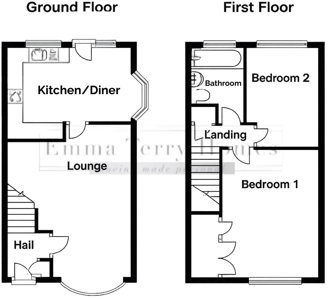 Spinningdale, Arnold, Nottingham floorplan
