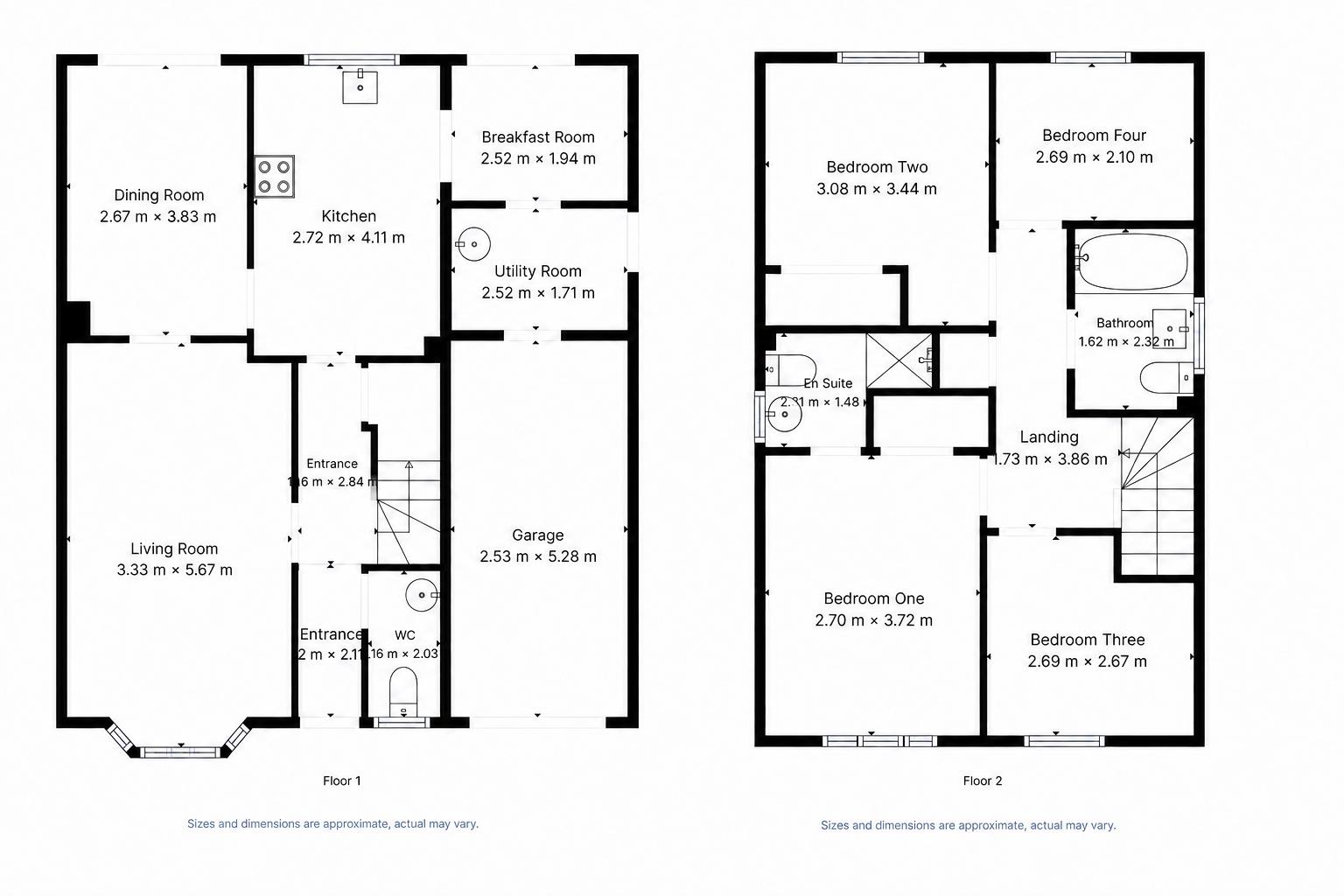 Harebell Close, Thetford floorplan