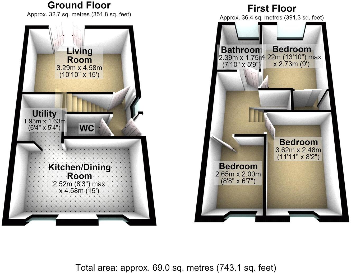 14, Locking Gate Rise, Oldham, Greater Manchester, OL4 floorplan