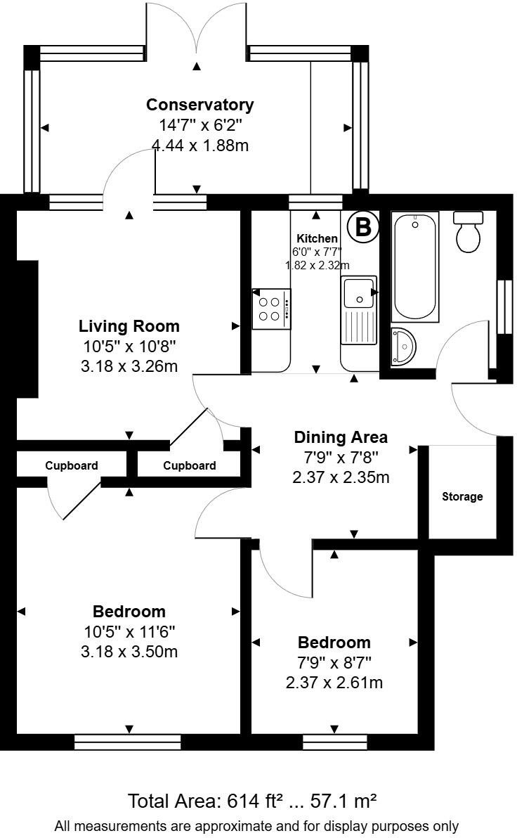 Romany Lane, Tilehurst, Reading, RG30 floorplan