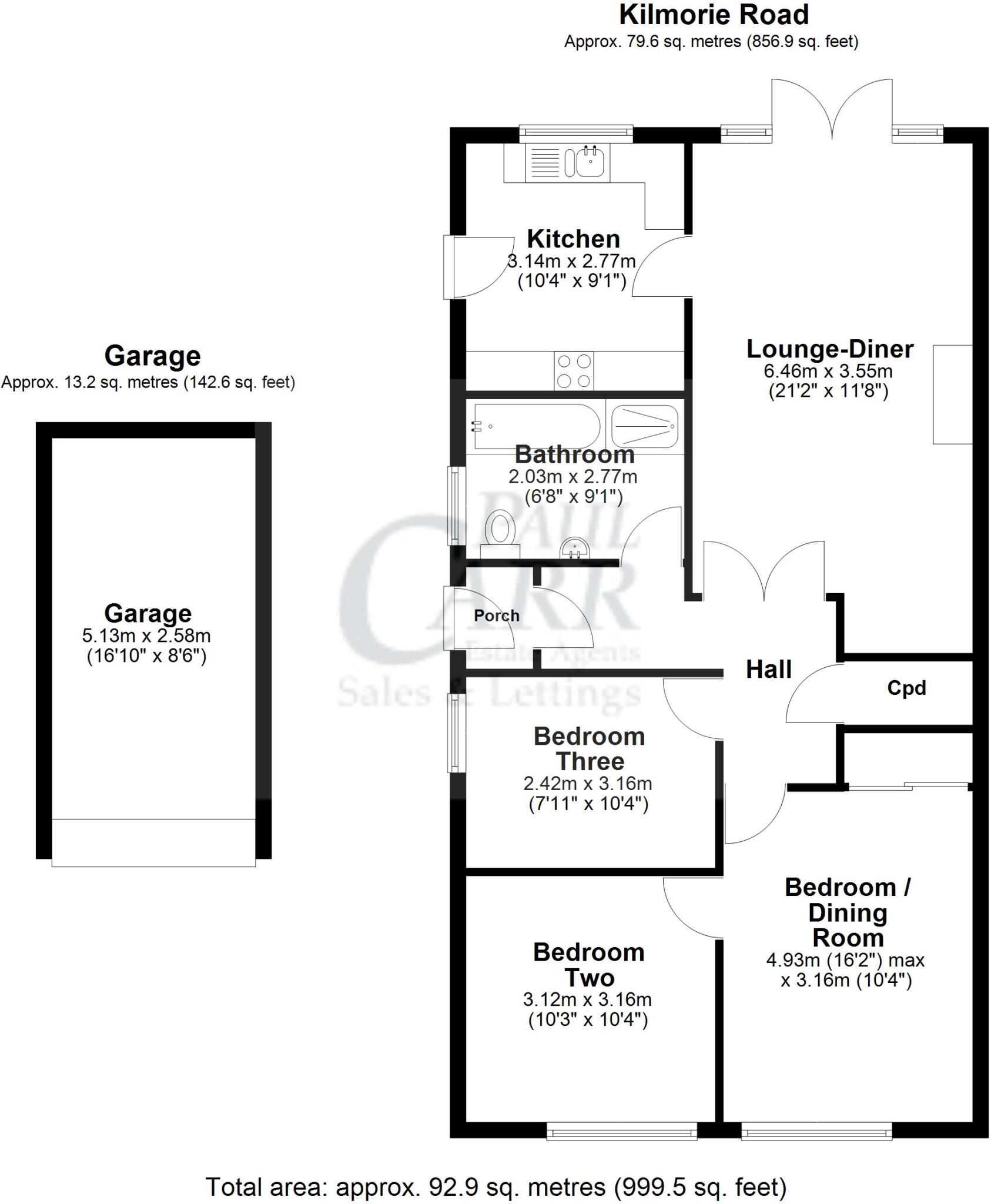 Kilmorie Road, Shoal Hill floorplan